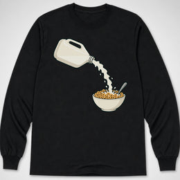 Cereal Pour — Long Sleeve Tee