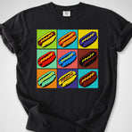 Glizzy Grid Art — Premium Tee