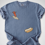 Hotdog Plane — Premium Tee