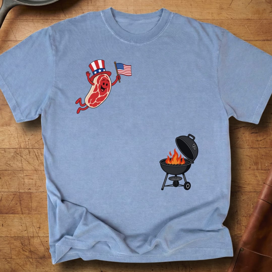 Steak Freedom Dive — Premium Tee