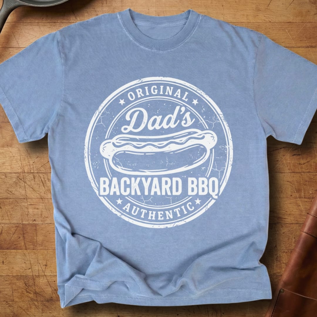Dad's Backyard BBQ — Premium Tee