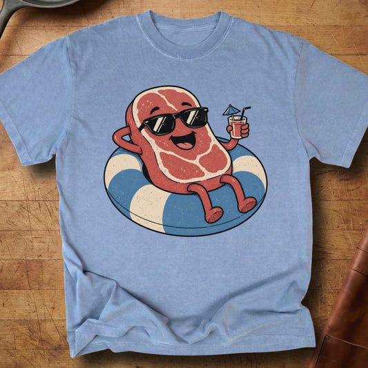Steak Float — Premium Tee