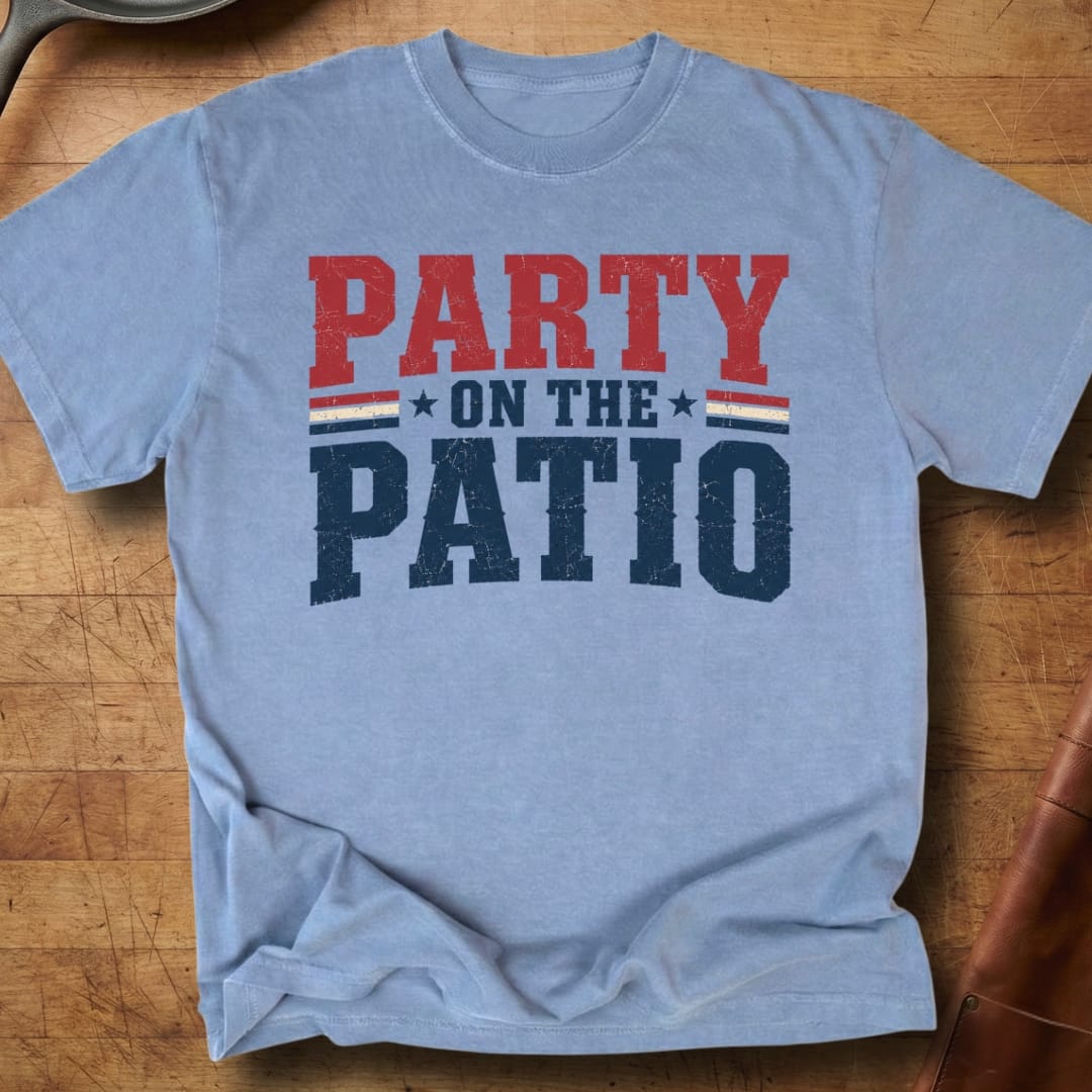 Party on the Patio — Premium Tee