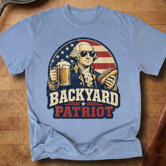 Backyard Patriot — Premium Tee