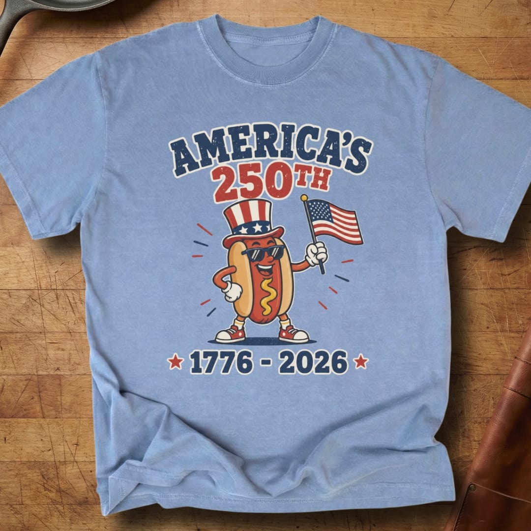 Hotdog Shades 250 — Premium Tee