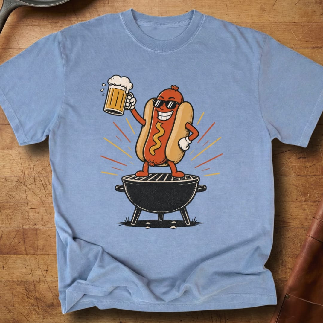 Raise 'Em Up Dog — Premium Tee