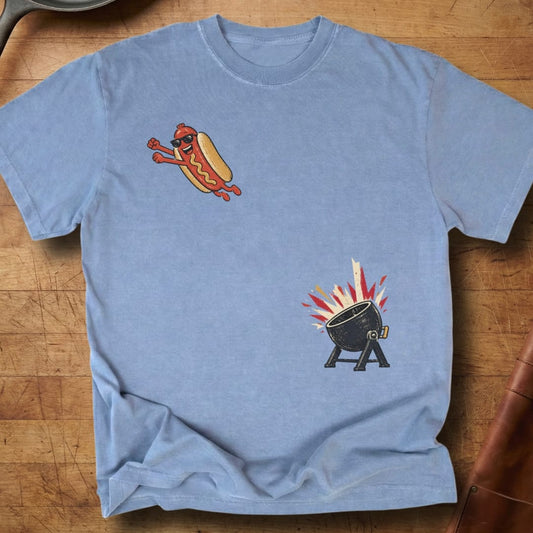 Hotdog Launch — Premium Tee