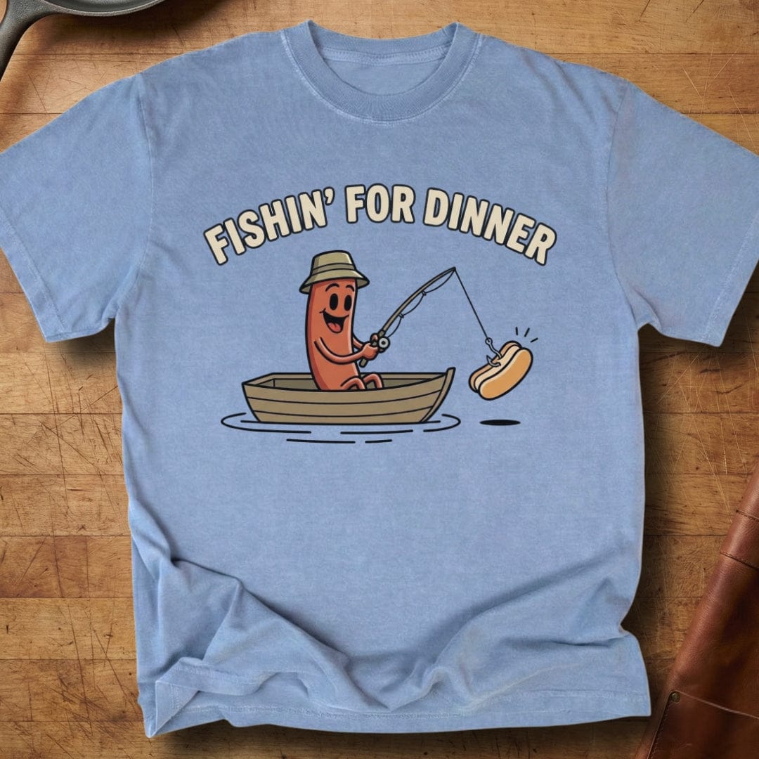 Fishin' Dog — Premium Tee