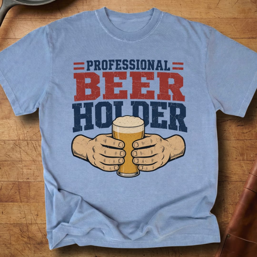 Pro Beer Holder — Premium Tee