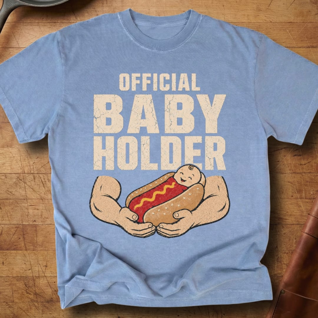 Official Baby Holder — Premium Tee