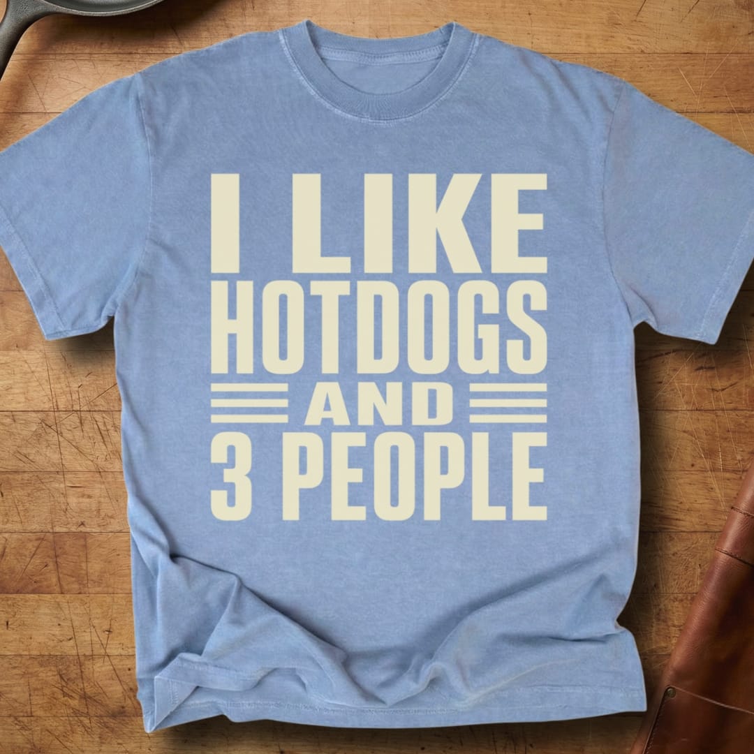 I Like Hotdogs and... — Premium Tee