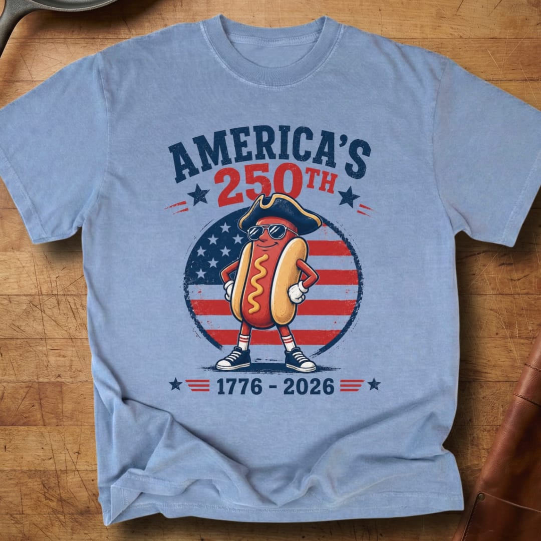 Hotdog Hat 250 — Premium Tee