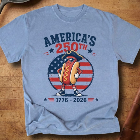 Hotdog Hat 250 — Premium Tee