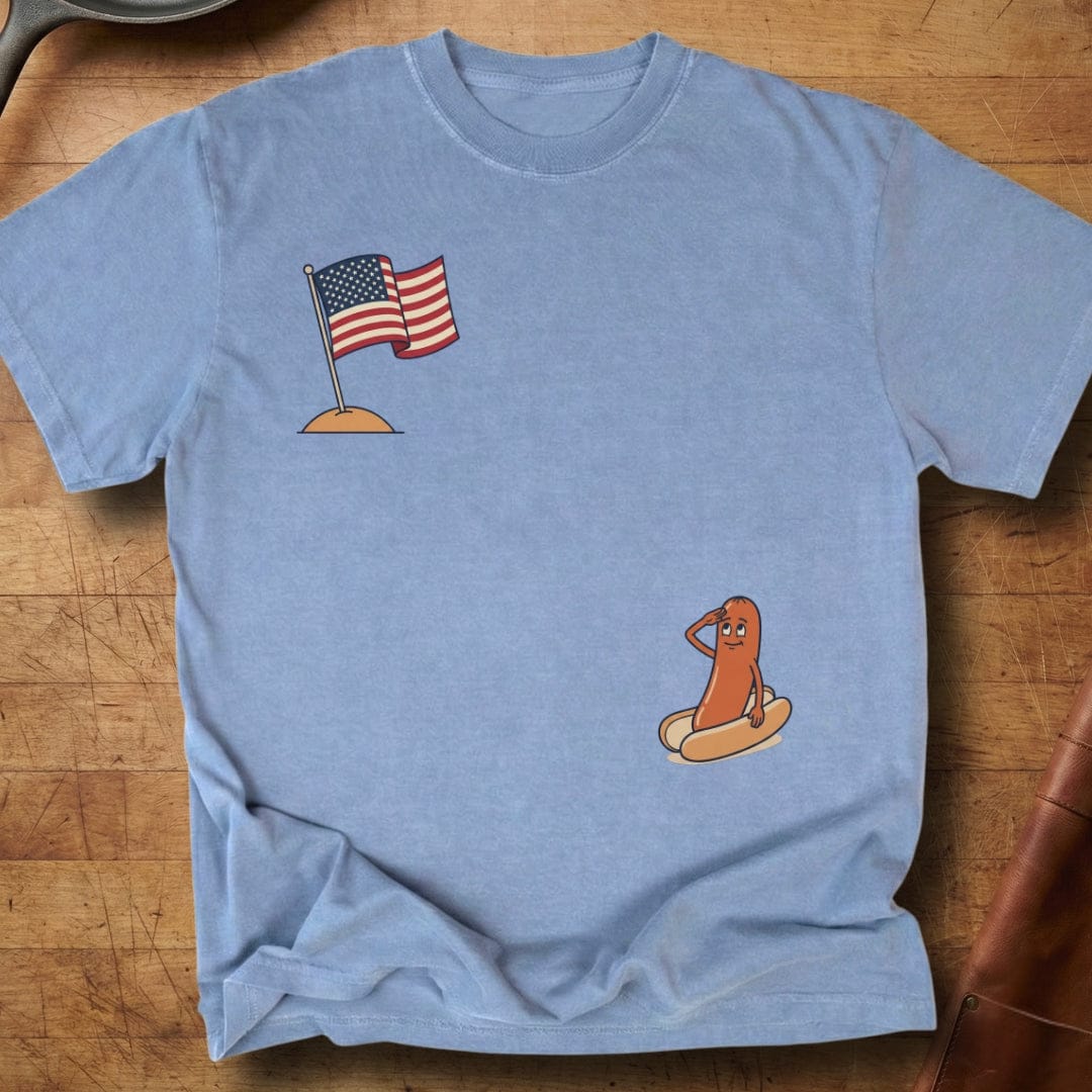 Hotdog Salute — Premium Tee