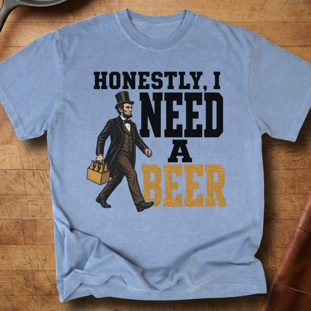 Honest Abe's Beer Run — Premium Tee