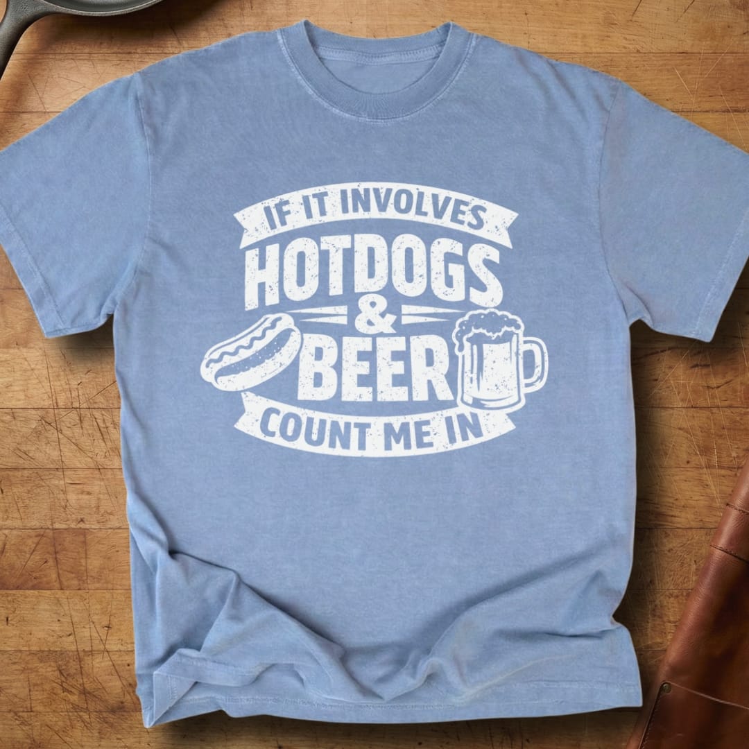 Hotdogs, Beer, I'm In — Premium Tee