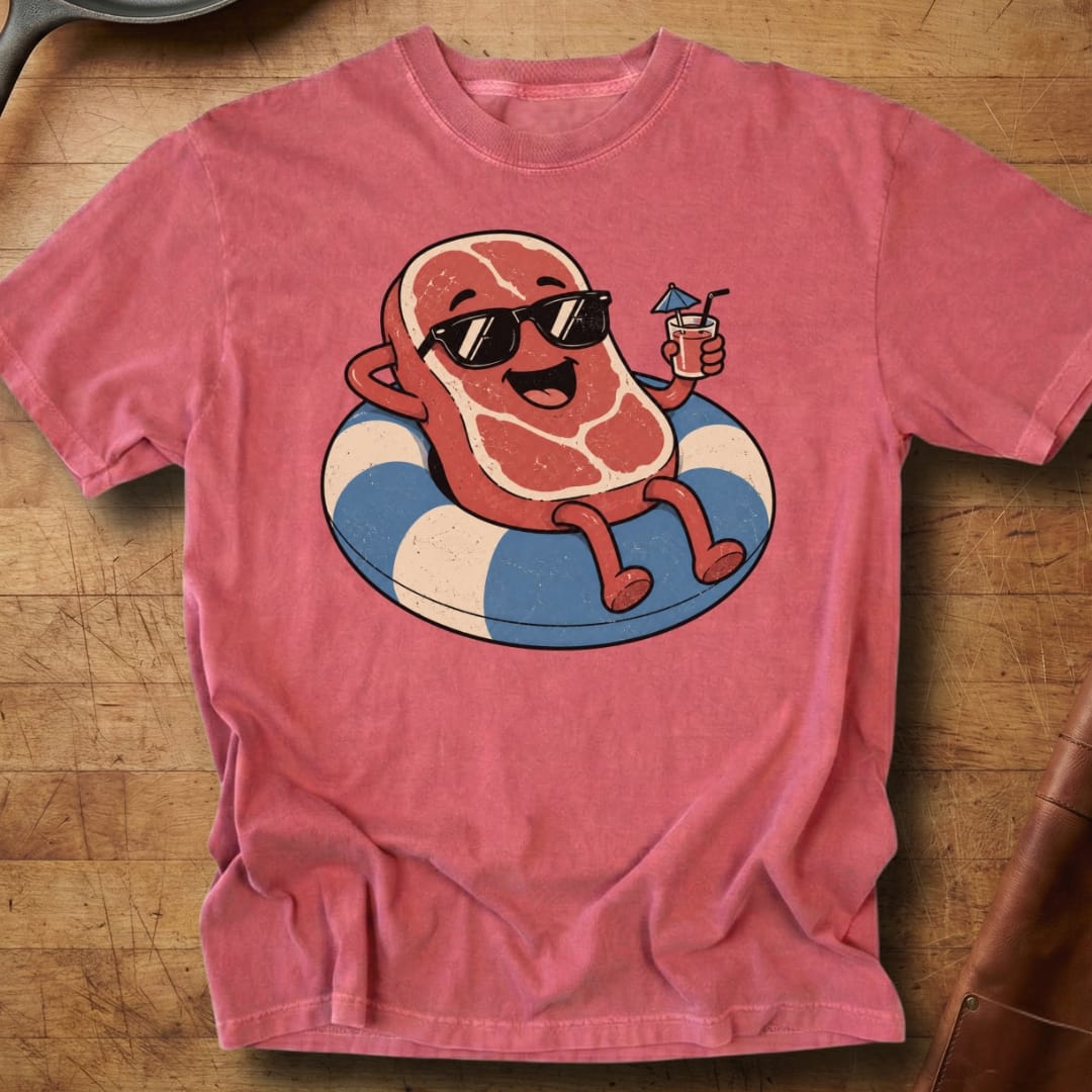 Steak Float — Premium Tee