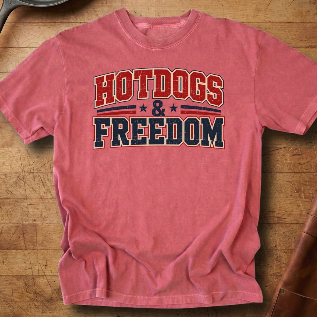 Hotdogs & Freedom — Premium Tee