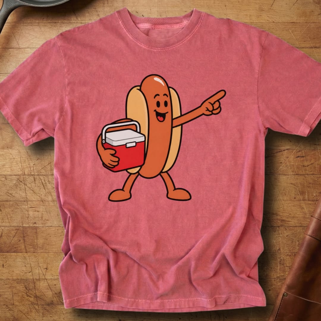 Hotdog Has Arrived — Premium Tee