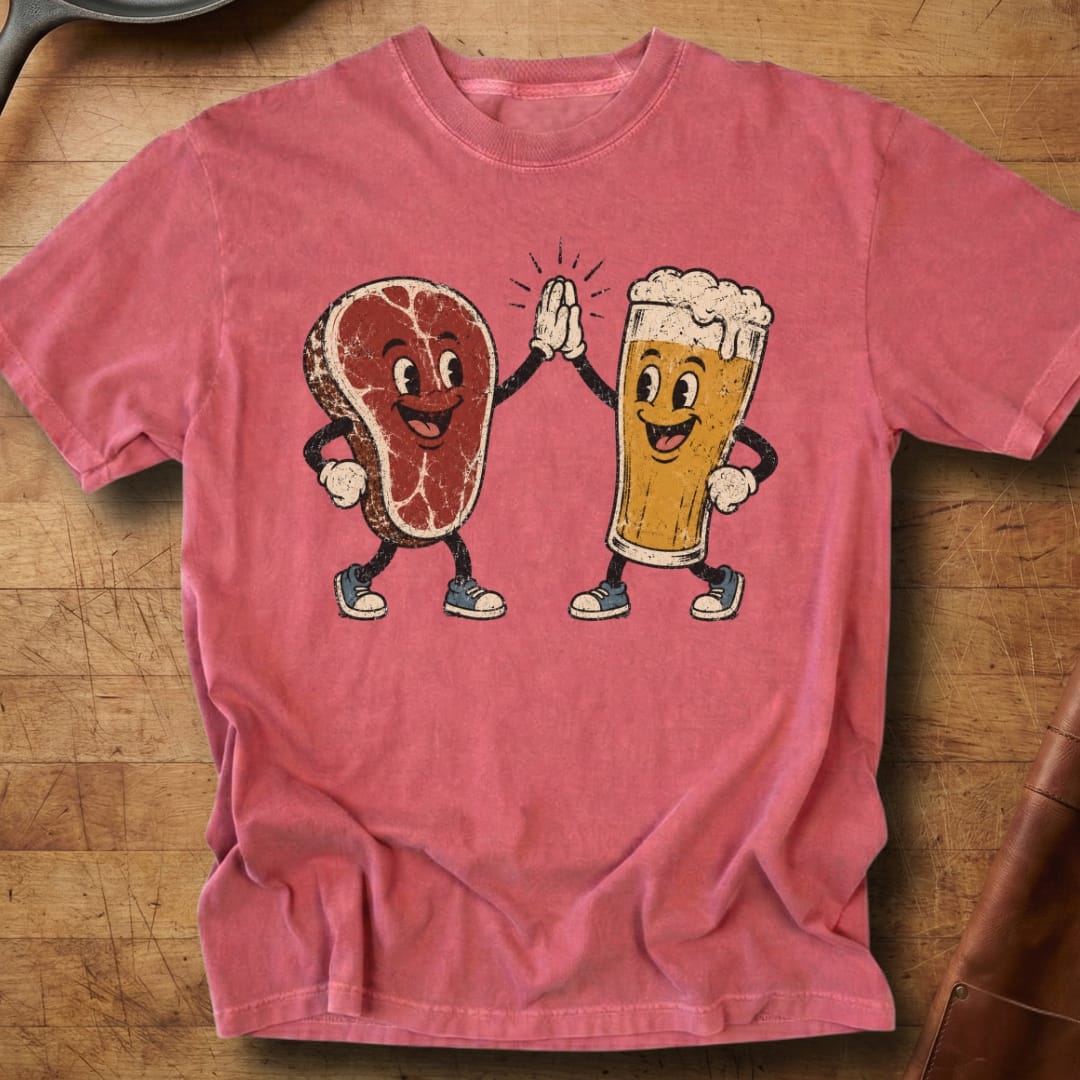 Steak & Suds — Premium Tee