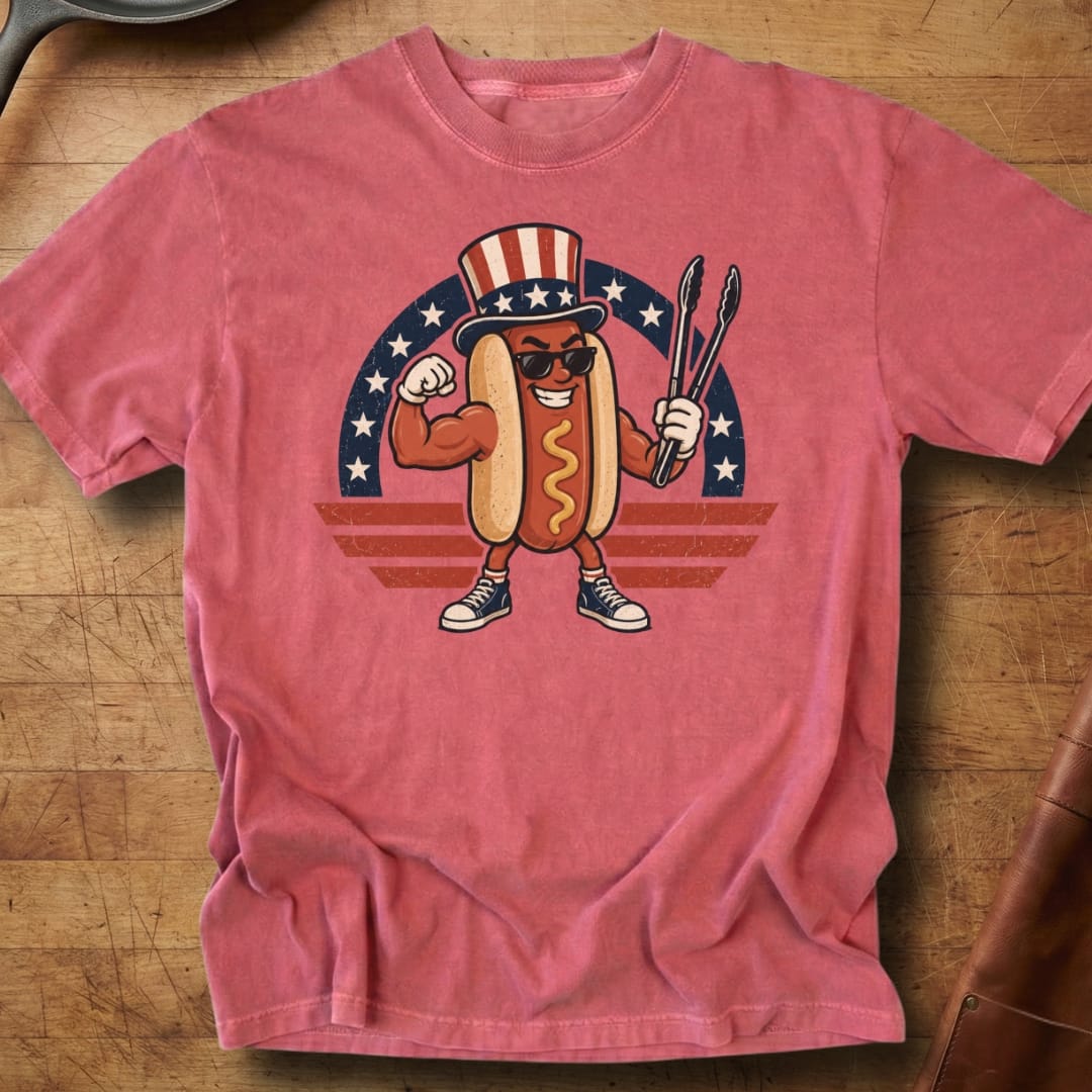 Flexin' Dog — Premium Tee