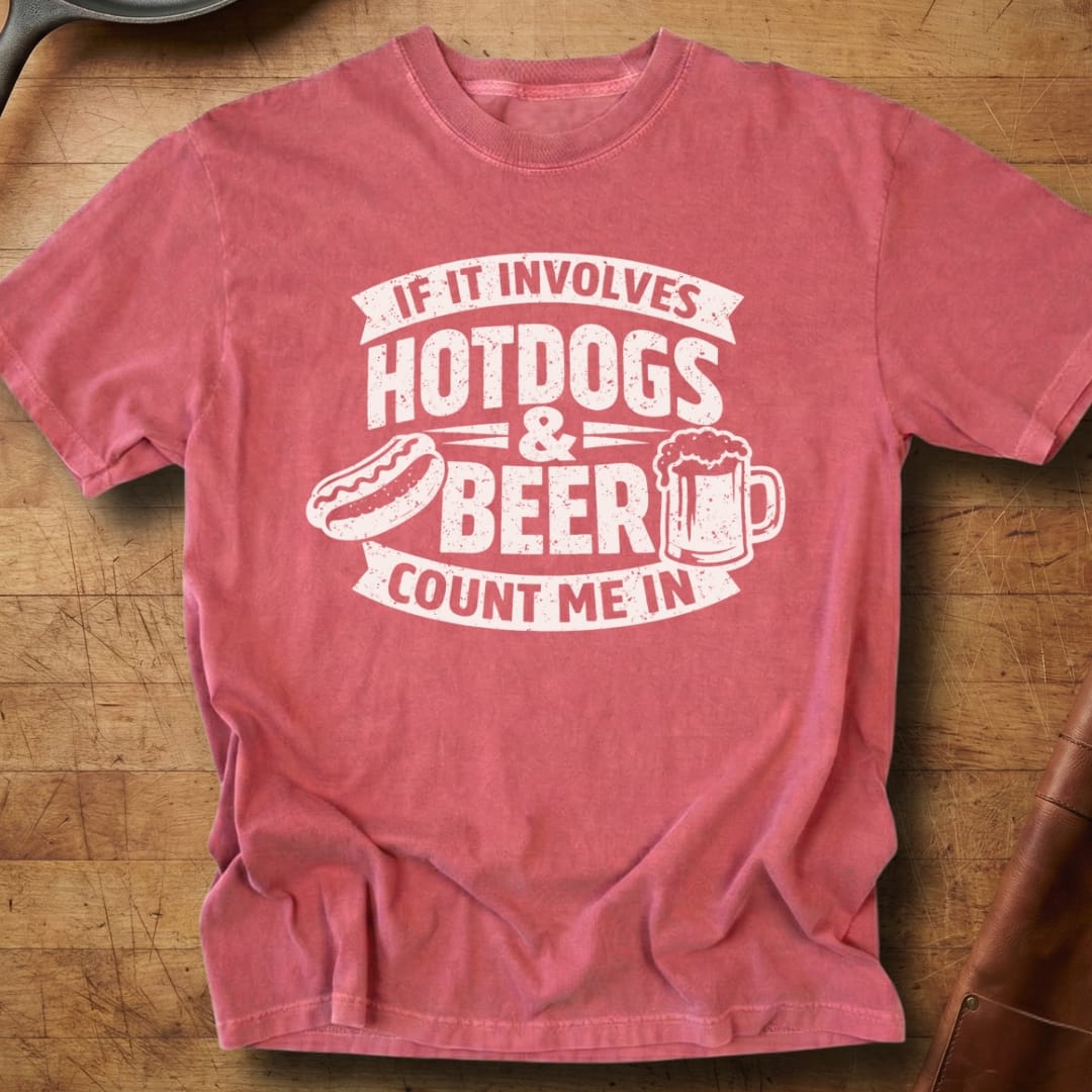 Hotdogs, Beer, I'm In — Premium Tee