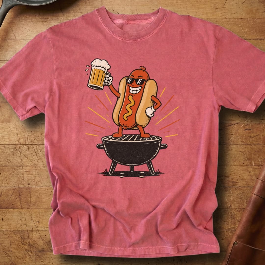 Raise 'Em Up Dog — Premium Tee
