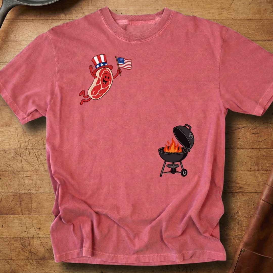 Steak Freedom Dive — Premium Tee
