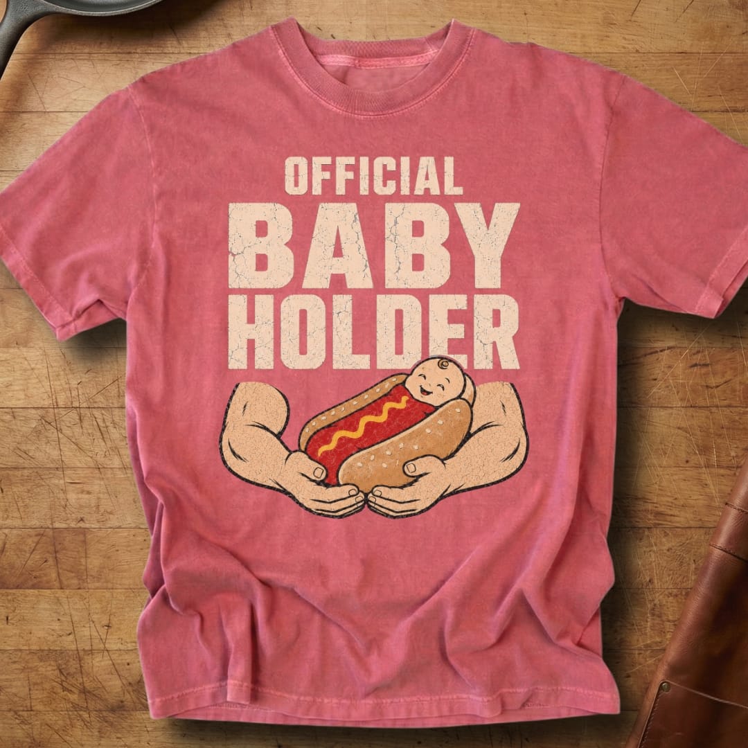 Official Baby Holder — Premium Tee