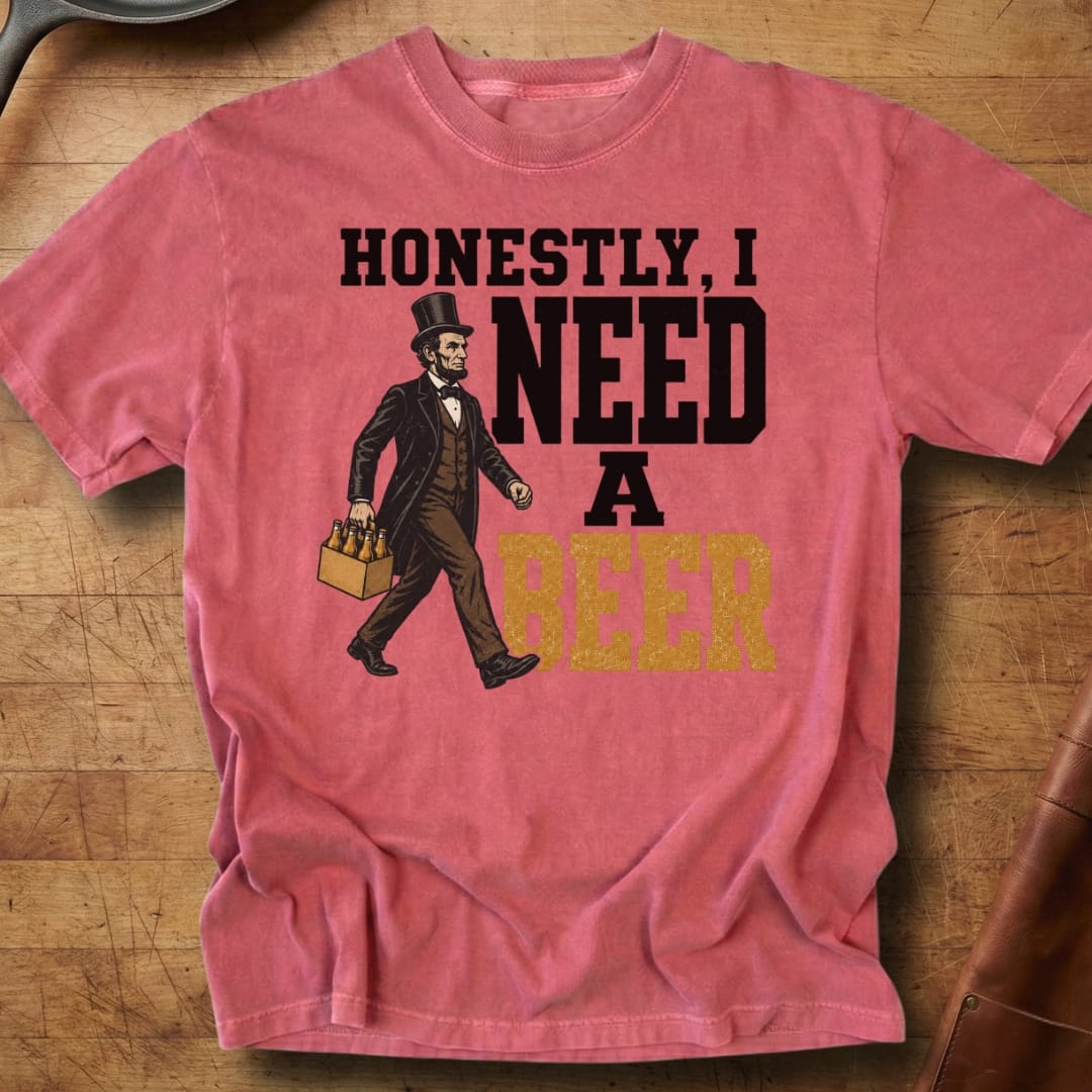 Honest Abe's Beer Run — Premium Tee