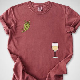 White Wine Dive — Premium Tee