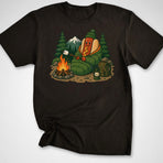 Camping Dog T-Shirt
