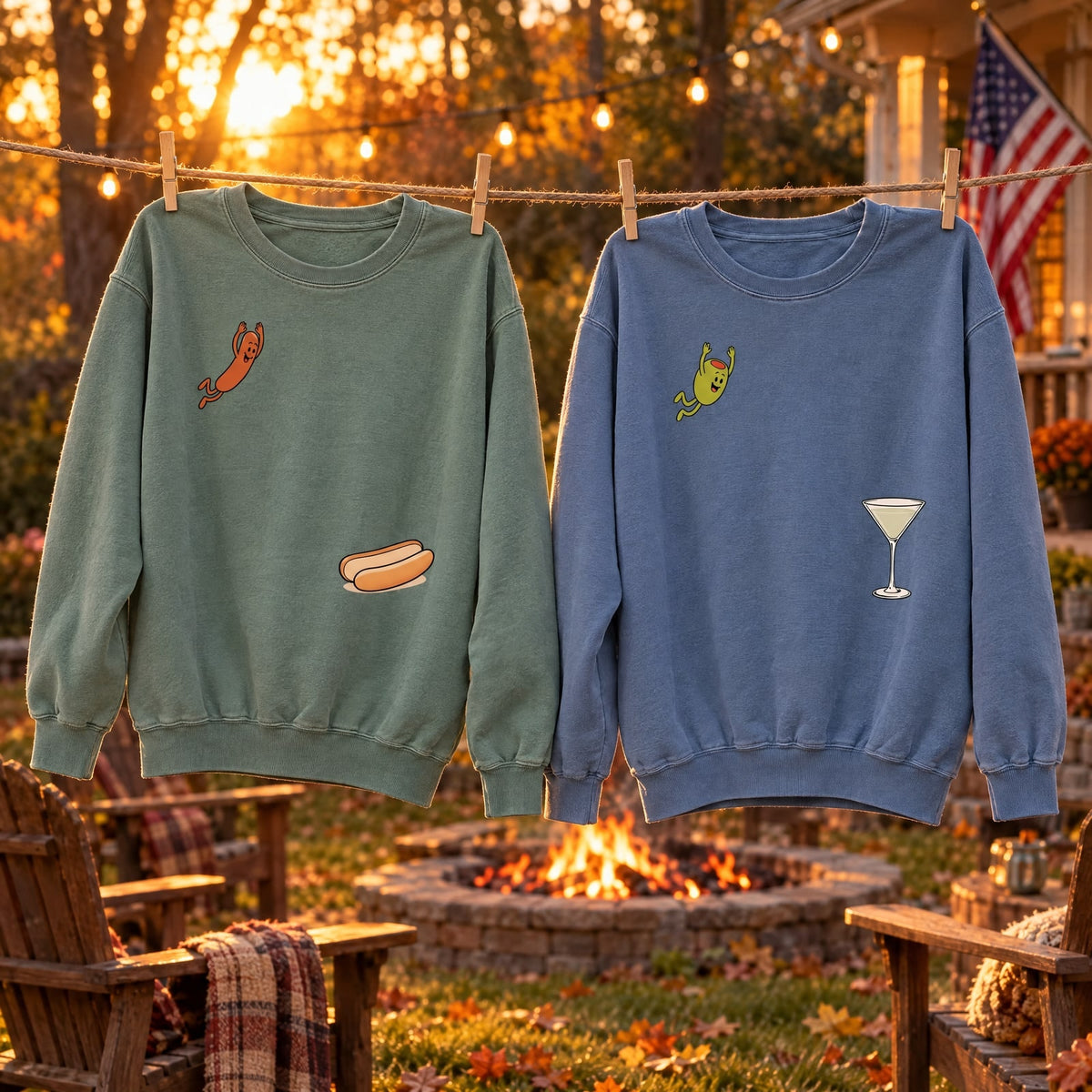 The Crewneck: Comfort Colors 1566 garment-dyed sweatshirt features