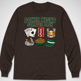 Poker Night — Long Sleeve Tee