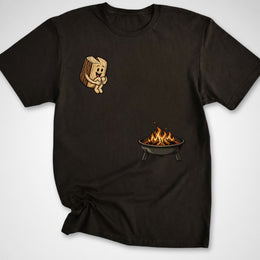 Fire Log Cannonball T-Shirt