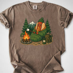 Camping Dog — Premium Tee