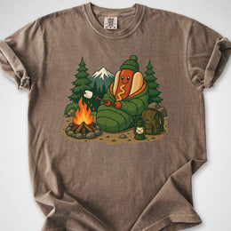 Camping Dog — Premium Tee