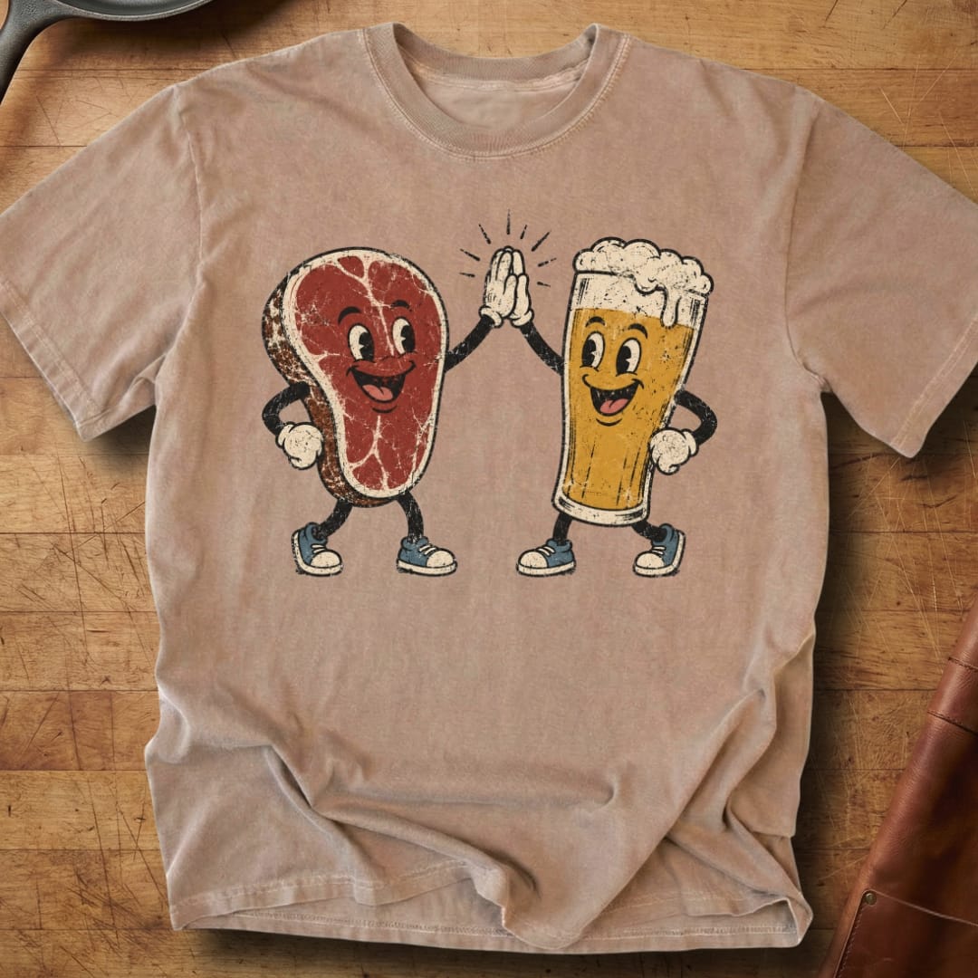 Steak & Suds — Premium Tee