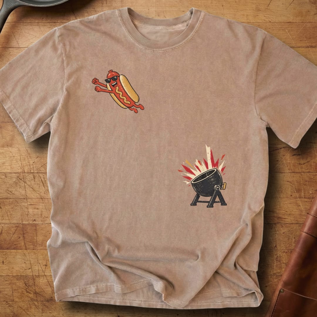 Hotdog Launch — Premium Tee