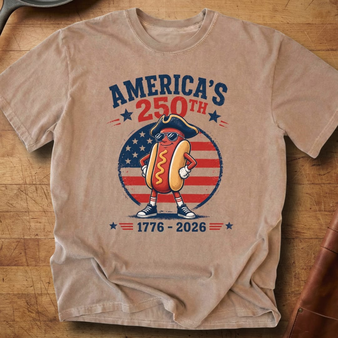 Hotdog Hat 250 — Premium Tee