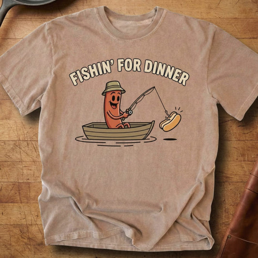 Fishin' Dog — Premium Tee