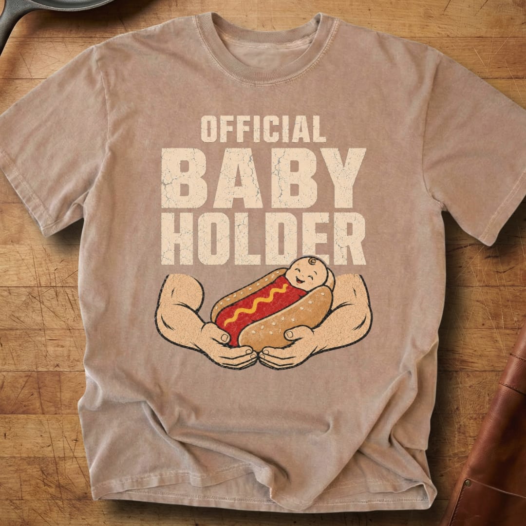 Official Baby Holder — Premium Tee