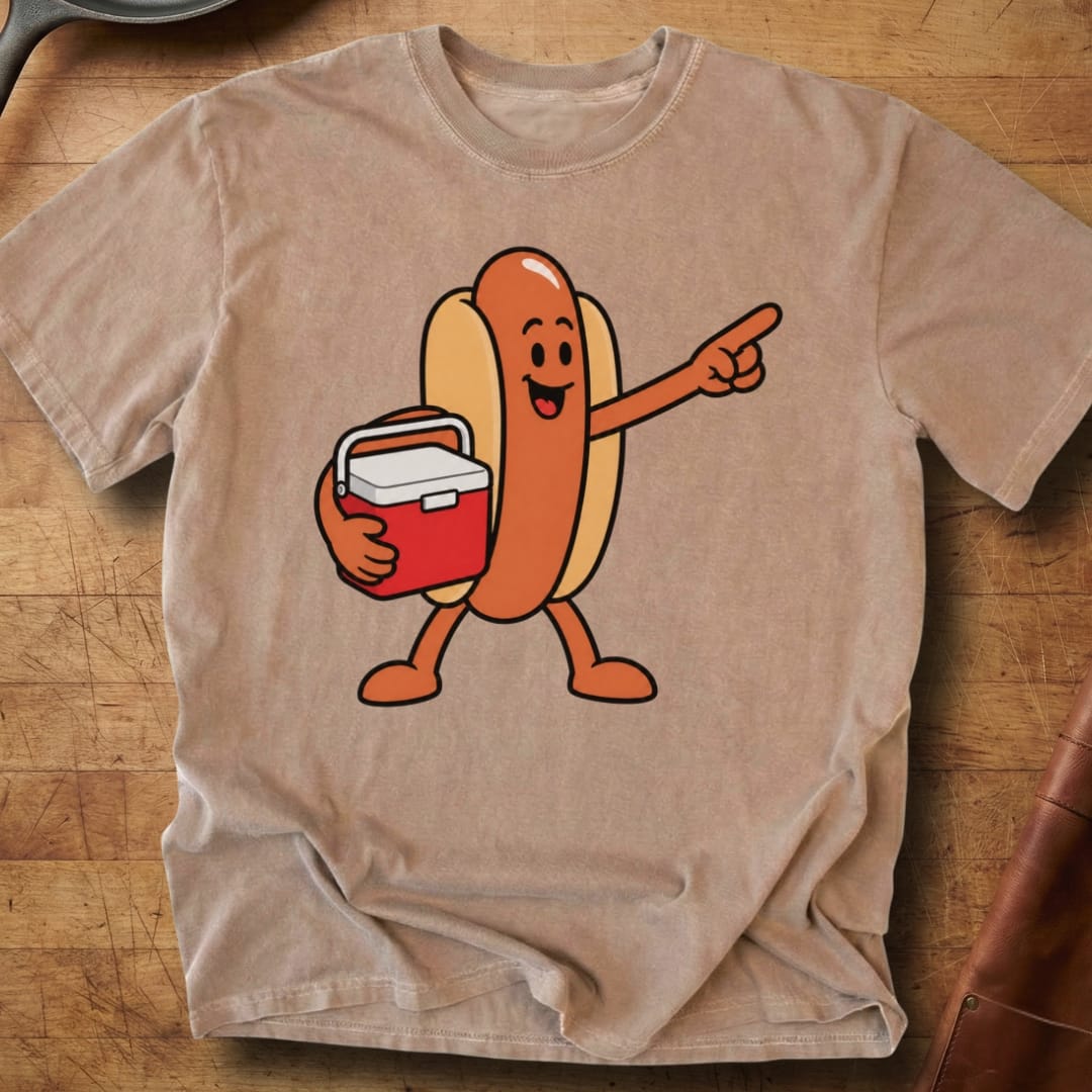 Hotdog Has Arrived — Premium Tee