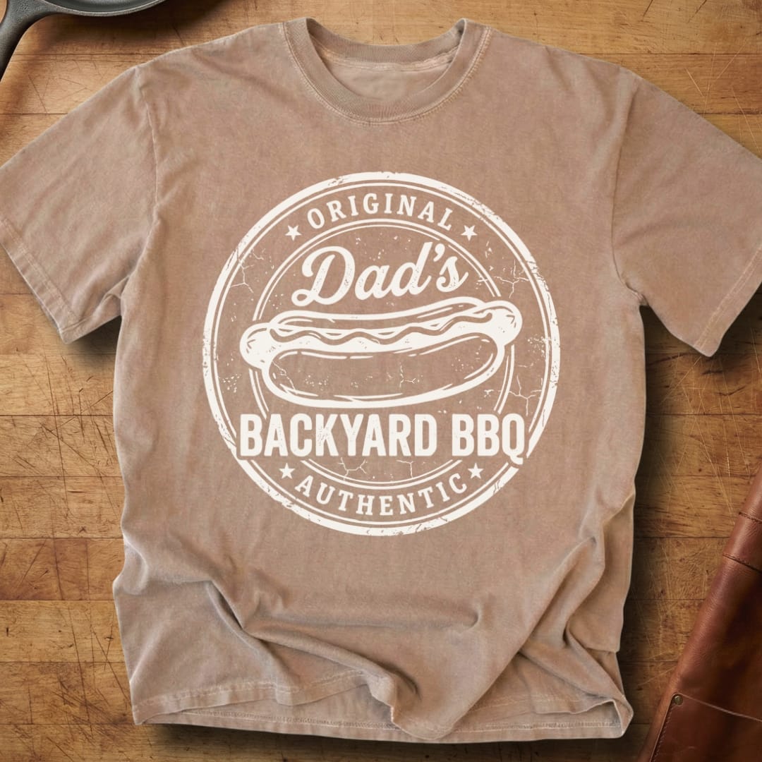 Dad's Backyard BBQ — Premium Tee