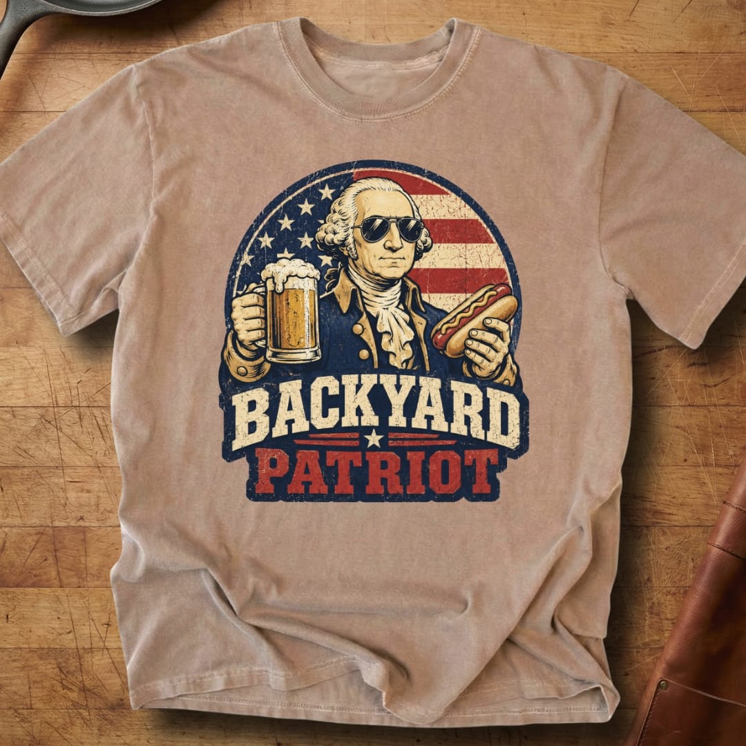Backyard Patriot — Premium Tee