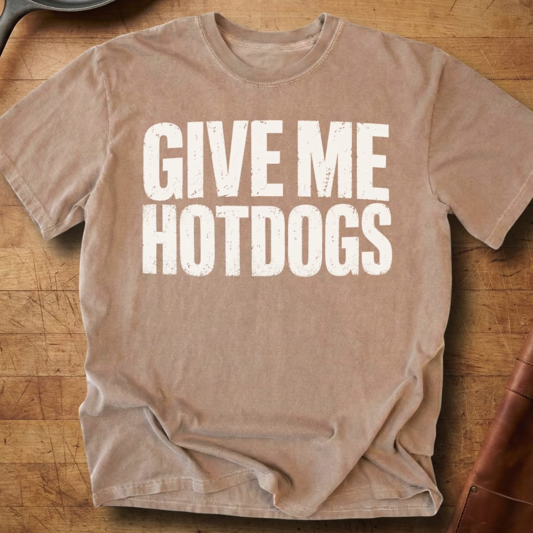 Give Me Hotdogs — Premium Tee