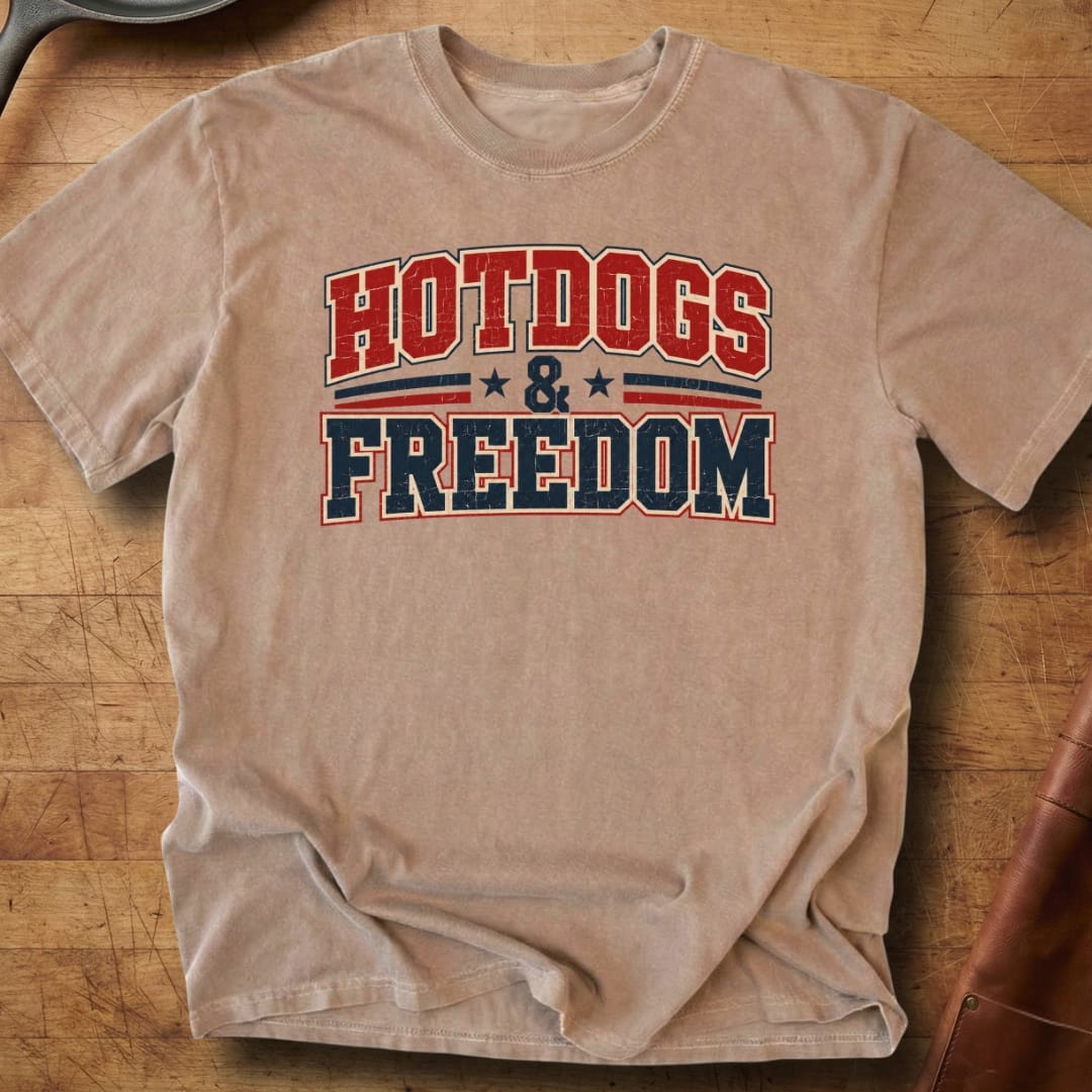 Hotdogs & Freedom — Premium Tee