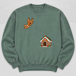 Gingerbread House Dive Sweatshirt