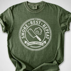 Smoke, Rest, Repeat — Premium Tee