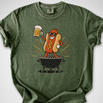Raise 'Em Up Dog — Premium Tee
